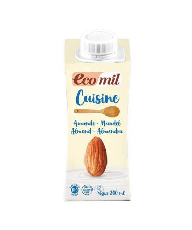Ecomil cuisine almond 6x200ml