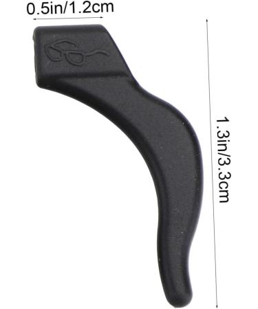 Gleavi 32PC Anti-Slip Glasses Frame Covers | Soft Silicone Replacement Tips & Ear Hooks - White 6x5cm - Buy Online on GoSupps.com