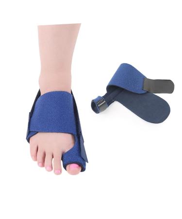 HAPINARY Toe Brace Toe Brace Toe Compression Brace Splint Brace Bracket Nursing Cover Blue Eversion Toe Splint Brace Compression Toe Brace Toe Brace Support Splint Brace