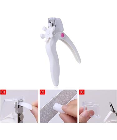 Clipper Nails Edge Trimmers False Nail Tip Scissors U-shaped Nail Clippers Salon Manicure Tool Nail Clippers - Buy Online on GoSupps.com