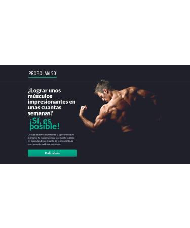 PROBOLAN 50 (60 capsules) 400% testosterone booster dramatic muscle mass gain instant conversion of fat to muscle increased strength and sexual performance. - Buy Online on GoSupps.com