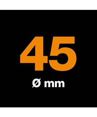 Fiskars Trigger Rotary Cutter With Blade 45 mm For Right and Left-handed Users Orange/White/Grey 1003910 Handle with release - Buy Online on GoSupps.com