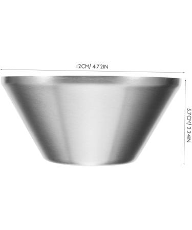 Iwowhero Stainless Steel Shaving Bowl | Reusable Razor Shell | Men's Shaving Accessories - Buy Online on GoSupps.com