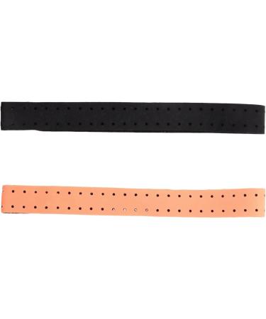 Bonkshire 20 Pack Adjustable Wristband - Soft Breathable Replacement for Heart Rate Monitor (Black + Orange) | International Shipping Available - Buy Online on GoSupps.com