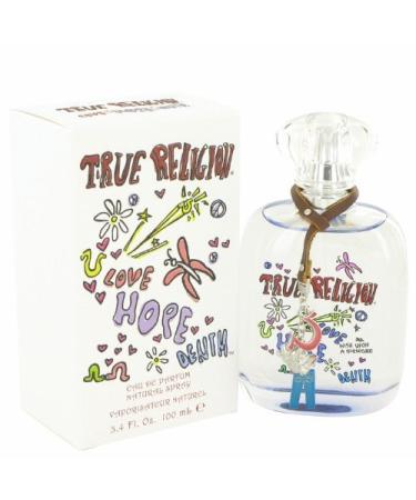 NIB True Religion Love Hope Denim Perfume EDP Spray FOR WOMEN - 3.4 oz by True Religion