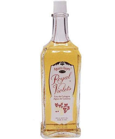 Agustin Reyes Royal Violets 5 Oz Eau De Cologne Glass Bottle | Agua De Colonia - Buy Online on GoSupps.com