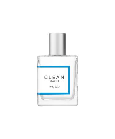 CLEAN CLASSIC Eau de Parfum Light Casual Perfume Layerable Spray Fragrance Formulated with Vegan Phthalate-Free & Paraben-Free Ingredients 2 Fl Oz (Pack of 1) Pure Soap