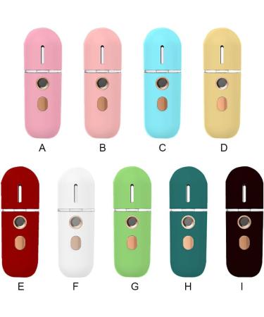 kawehiop Mist Humidifier Handheld Facial Nebulizer Moisturizing Diffuser Sprayer Professional Personal Care Vaporizer Tools Household Pink - Buy Online on GoSupps.com