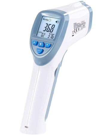 Newgen Medicals Thide-and-asze: Medical 2in1 Infrared Stirrot & Surface Thermometer (Fieberhermometer contactless digital fever thermometer contactless)