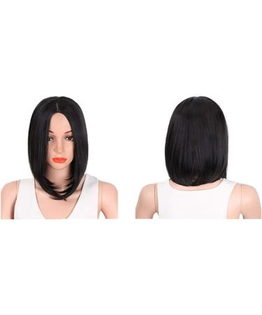 Buy GCX-Wcke Synthetic Short Wig - Natural Black Realistic Smooth Hair | Beautiful Women's Wig for International Shipping - Buy Online on GoSupps.com