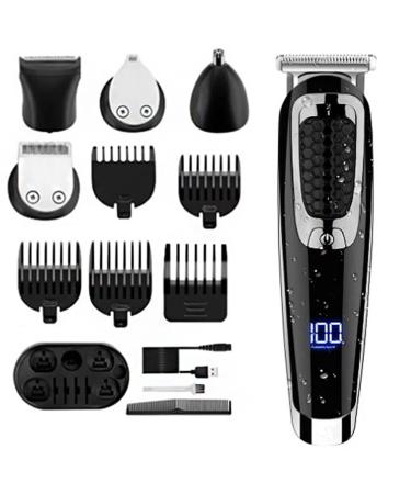 Hair Clippers for Men All in one hair trimmer professional for men beard trimmer facial body hair clipper electric grooming kit With Box