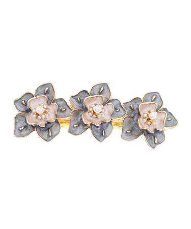 minkissy Pearl Floral Hair Clip Styling Hair Clips Rhinestone Hair Accessories Wedding Hair Clips Tiaras for Women Retro Hairy Barrette Hair Toppers for Women Hair Tools for Styling Miss