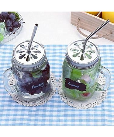 Jesykin 8 Pack Stainless Steel Reusable Straws with Case and Cleaning Brush - Long Metal Drinking Straws for 30oz and 20oz Tumblers - Dishwasher Safe - Buy Online on GoSupps.com