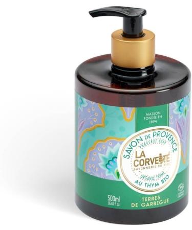  La Corvette La Corvette Terres de Garrigue Liquid Soap - 500 ml - Cosmos Organic - Buy Online on GoSupps.com
