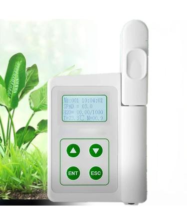 SYTEH Portable TYS-A Chlorophyll Meter Machine Handheld Plant Chlorophyll Tester Nutrition Analyzer Detector LCD Display 0.0-99.9SPAD Measuring area 2mm*3mm for Testing Plant Chlorophyll