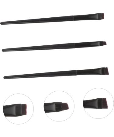 Baluue 12 Pcs Female Black Oblique Eyeliner Brush Ultra Thin Eyeliner Brush - Buy Online on GoSupps.com