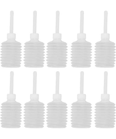 10-Piece Inlet Shower Applicator Bottle Set | 360 Flushing for Effective Cleaning of Private Parts | Easy-to-Use One-Way Design - Buy Online on GoSupps.com