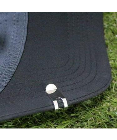 PINMEI Hat Clips Golf Ball Marker Holder - Set of 2 Silver Clips - Buy Online on GoSupps.com