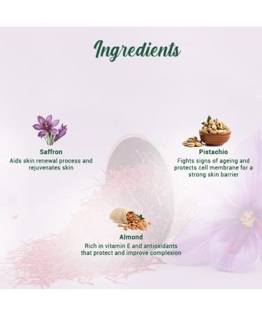 Biotique Saffron Dew 50g - Ageless Face & Body Cream | Best Anti-Aging Moisturizer for All Skin Types - Buy Online on GoSupps.com
