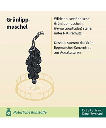 Sanct Bernhard green mussels capsules 150 capsules - Buy Online on GoSupps.com