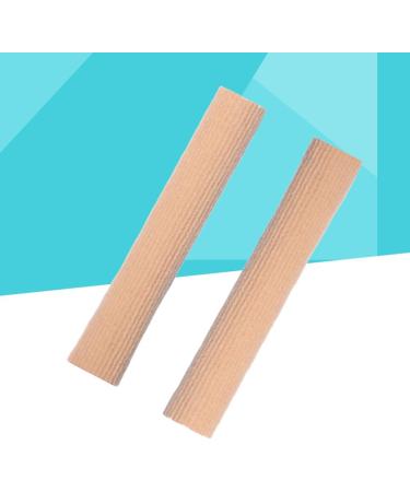 HEALIFTY Silicone Toe Sleeves - Cuttable Toe Tubes for Pressure Pain Relief - Size S 15CM - Khaki - Buy Online on GoSupps.com