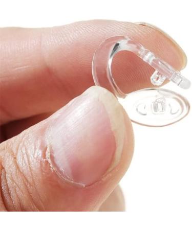 Eriction 10pcs Soft Silicone Nose Pads - U-Formed Belt Bridges & Anti-Slip Nasal Cushions for Glasses - Buy Online on GoSupps.com