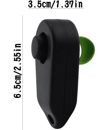 Itrimaka Dog Clickers for Training | Pet Clicker Trainer & Behavioral Aid for Dogs & Cats - Practical Black - Buy Online on GoSupps.com