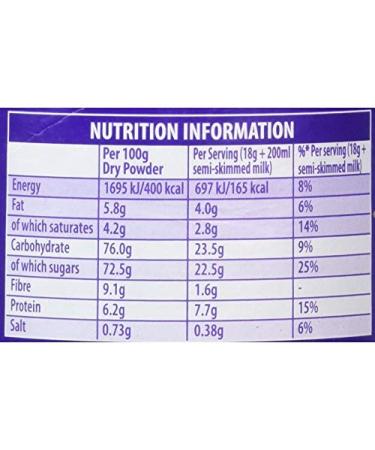 Cadbury Chocolat Boisson 250g - Buy Online on GoSupps.com