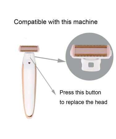 Gominyuf Body Ladies Shaver Replacement Head - Pack of 2 for Rechargeable Shaver & Trimmer - Buy Online on GoSupps.com