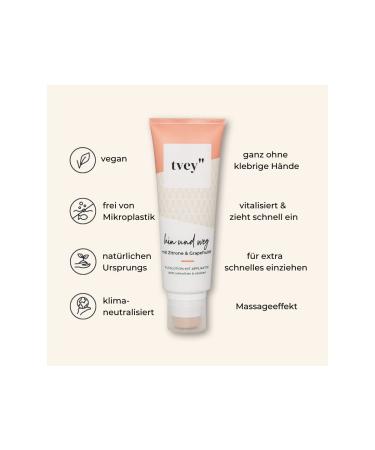 Revitalize Dry Feet with Tvey Foot Cream | Nourishing Urea & Citrus Lotion | Vegan & Sticky-Free Care | 75ml Made in Germany - Buy Online on GoSupps.com