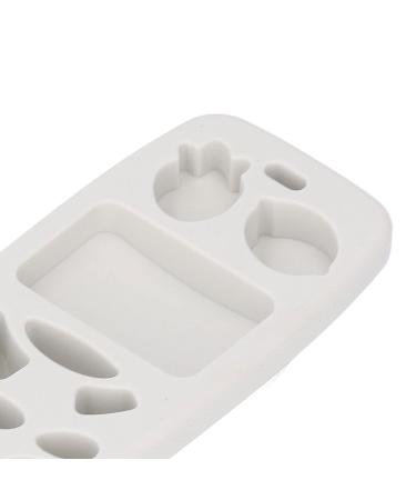 Safe Silicone Teething Toy - Funny Mobile Phone Shaped (Milky White) - Buy Online on GoSupps.com