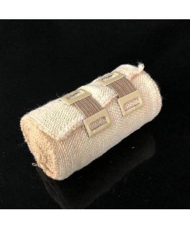 10Pcs White Elastic Bandage Wrap with Metal Clips | Adhesive Health Supplies | Fast Shipping Worldwide - Buy Online on GoSupps.com
