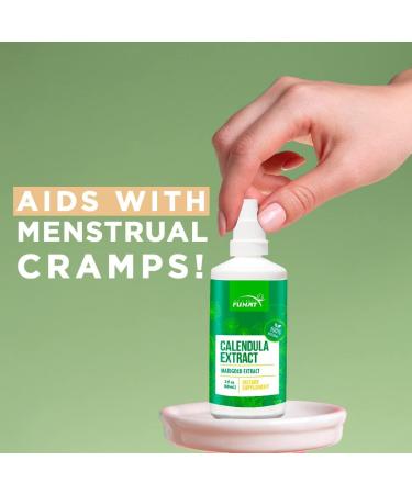 FULL OF NATURE FUNAT Calendula Marigold Extract: Promotes Healthy Skin and Digestive Wellness 2 fl Oz | 60 ml - Buy Online on GoSupps.com