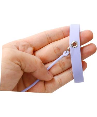 Mikinona Tweezers Silicone Bracelet Lash Tweezer Wristband Small Lash Applicator Holder Professional Tweezers Professional Eyelash Tool Convenient Eyelash Tweezer Purple - Buy Online on GoSupps.com