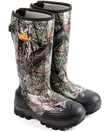 Thorogood Infinity FD 17 Waterproof Insulated Hunting Boots for Men - Neoprene with 1600g Thinsulate and Self-Cleaning Traction Outsole 9 Mossy Oak Break-up Country
