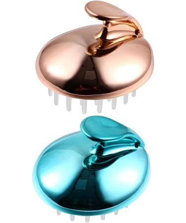 Shop Tovinanna 4-Piece Shampoo Massage Comb Set | Scalp Brush & Shower Silicone Body Washer for Ultimate Relaxation & Care - Buy Online on GoSupps.com