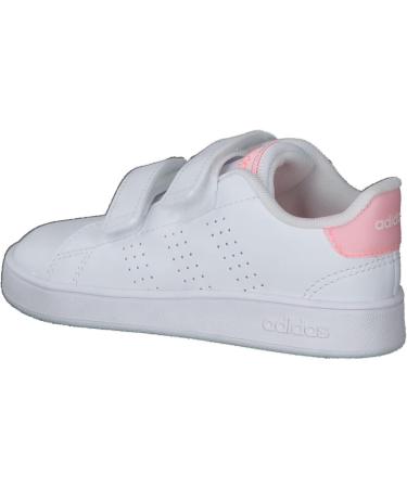 adidas Kids Advantage Cf I Sneaker - Child 8 UK - Ftwr White/ Acid Red - Buy Online on GoSupps.com