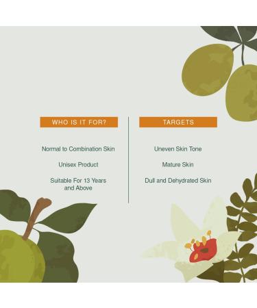 Juicy Chemistry Certified Organic Face Wash - Natural Tamanu Kakadu Plum & Frankincense for Damaged & Pigmented Skin (100ml) - International Shipping Available - Buy Online on GoSupps.com