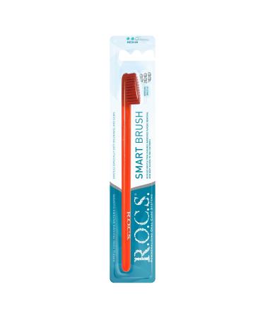R.O.C.S. Classic Medium Toothbrush - Intelligent B rstSystem for Optimal Dental Care | Dentist-Approved Quality Bristles - Buy Online on GoSupps.com