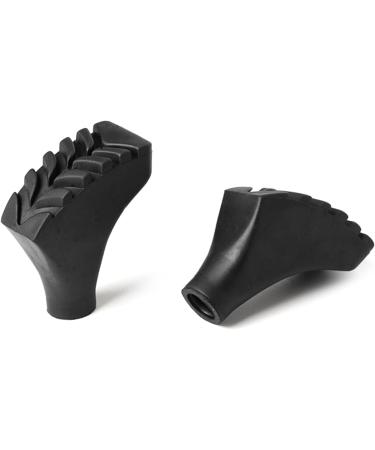 HIOPOIUYT Nonslip Walking Stick Pad Caps Hikings Stick End Bottom Crutch Tip Head Protectors Walking Stick Rubber Replaceable Tip - Buy Online on GoSupps.com