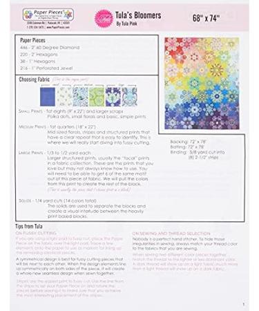 Paper Pieces For Tula's Bloomers Complete Cotton - Buy Online on GoSupps.com