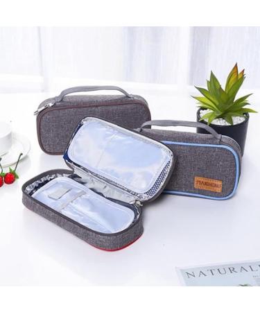 Fublazeze Insulin Cooler Bag | 900D Oxford Cloth | Frosted & Aluminum Foil | Blue | Men/Women - Buy Online on GoSupps.com