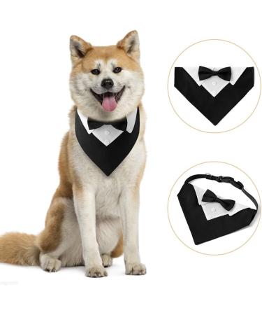 Dongker Dog Smoking Bandana Collar | Adjustable Wedding & Halloween Costumes for Small Medium Large Dogs | International Shipping - Buy Online on GoSupps.com