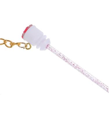 Beavorty 10 Pcs Keychain Mascara Brush Lash Mascara Empty Mascara Wand Eyelash Brush with Keyring and Tube - Buy Online on GoSupps.com