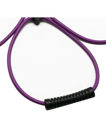 Dewedrt Pilates Reformer Resistance Band Kit Home Fitness Equipment for Total Body Workout - Helps Target Muscles Tone(Purple) - Buy Online on GoSupps.com