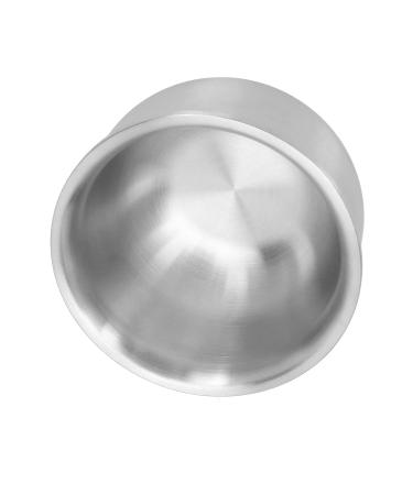 Double Layer Stainless Steel Shaving Bowl Set | Premium Foam Mug for Home & Barber Shop - International Shipping Available - Buy Online on GoSupps.com