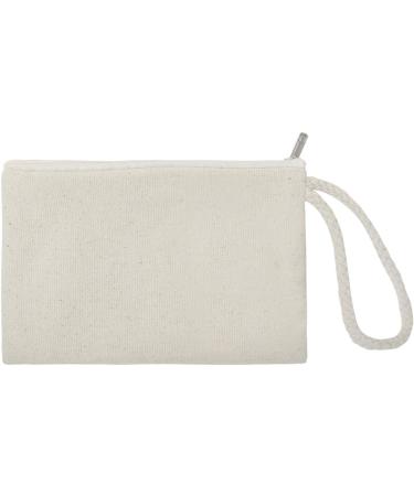 Aspire 12pcs 100% Cotton Canvas Zipper Bags - DIY Blank Travel Pouch Bags in Natural Color | Eco-Friendly & Versatile - Buy Online on GoSupps.com