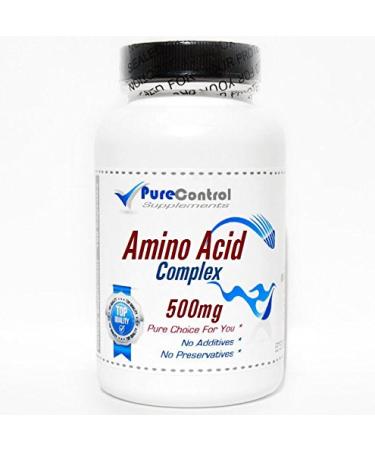 Amino Acid 500mg Complex // 200 Capsules // Pure // by PureControl Supplements