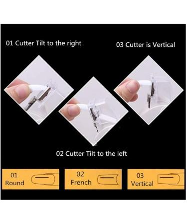 Clipper Nails Edge Trimmers False Nail Tip Scissors U-shaped Nail Clippers Salon Manicure Tool False Nail Tip Scissors - Buy Online on GoSupps.com