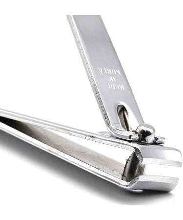 PrettyClaw Stainless Steel Nail Clipper Set - Sharp Edge Finger and Toe Nail Cutter Trimmer (Curve & Straight Edge) - Buy Online on GoSupps.com